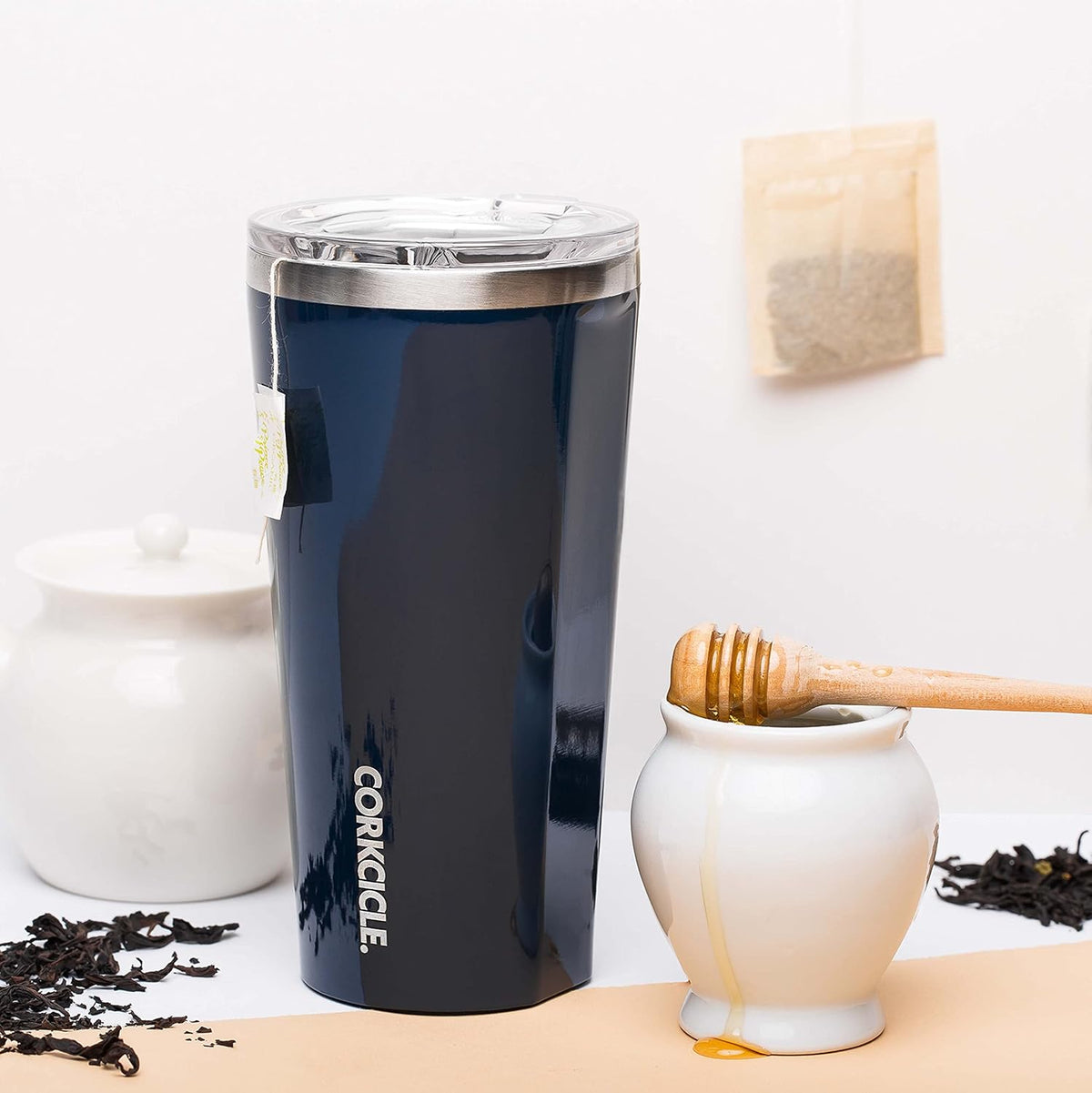 Classic Tumbler 24 oz Triple Insulated, Cacao | Cold Up to 9 Hours, Hot Up to 3 Hours, Triple Insulated, Sliding Lid, Cupholder Friendly, Non-Slip Bottom