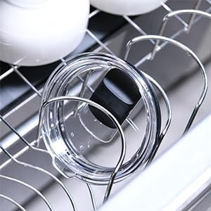 Rubber Seal Replacement Gasket for Yeti Lid, Leak-proof O Ring Replacement Compatible with Yeti 20 oz Tumbler, 10/24 oz Mug, 25 oz Straw Mug and 10 oz Lowball, 4 Packs
