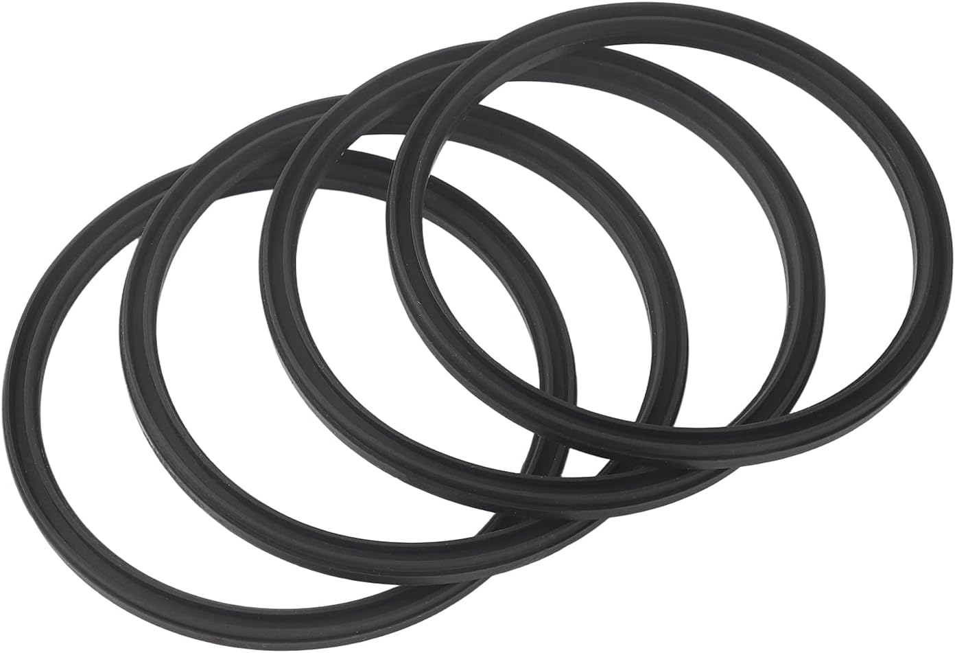 4 Pack Rubber Seal Replacement Compatible with Yeti 20/30 Oz Tumbler Lid, O Ring Gasket for Yeti 10/14 OZ Mug Lid Replacement Silicone Seal Parts