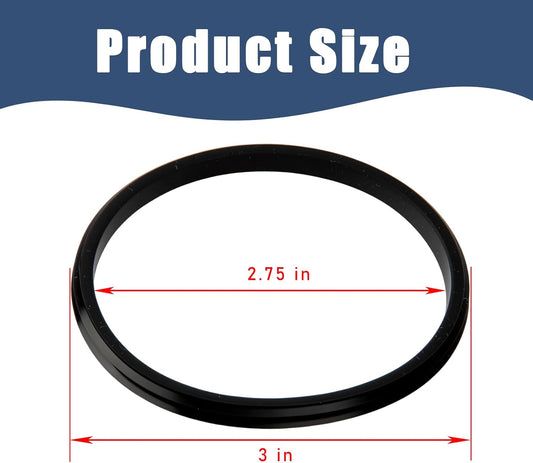 Replacement for Yeti Rubber Seal O-Ring Gasket, Leak-Proof Compatible with Yeti 20 oz Tumbler Lid, 10 oz Lowball and Mug, and 25 oz Straw Mug, 4 Pack Food-Grade Silicone