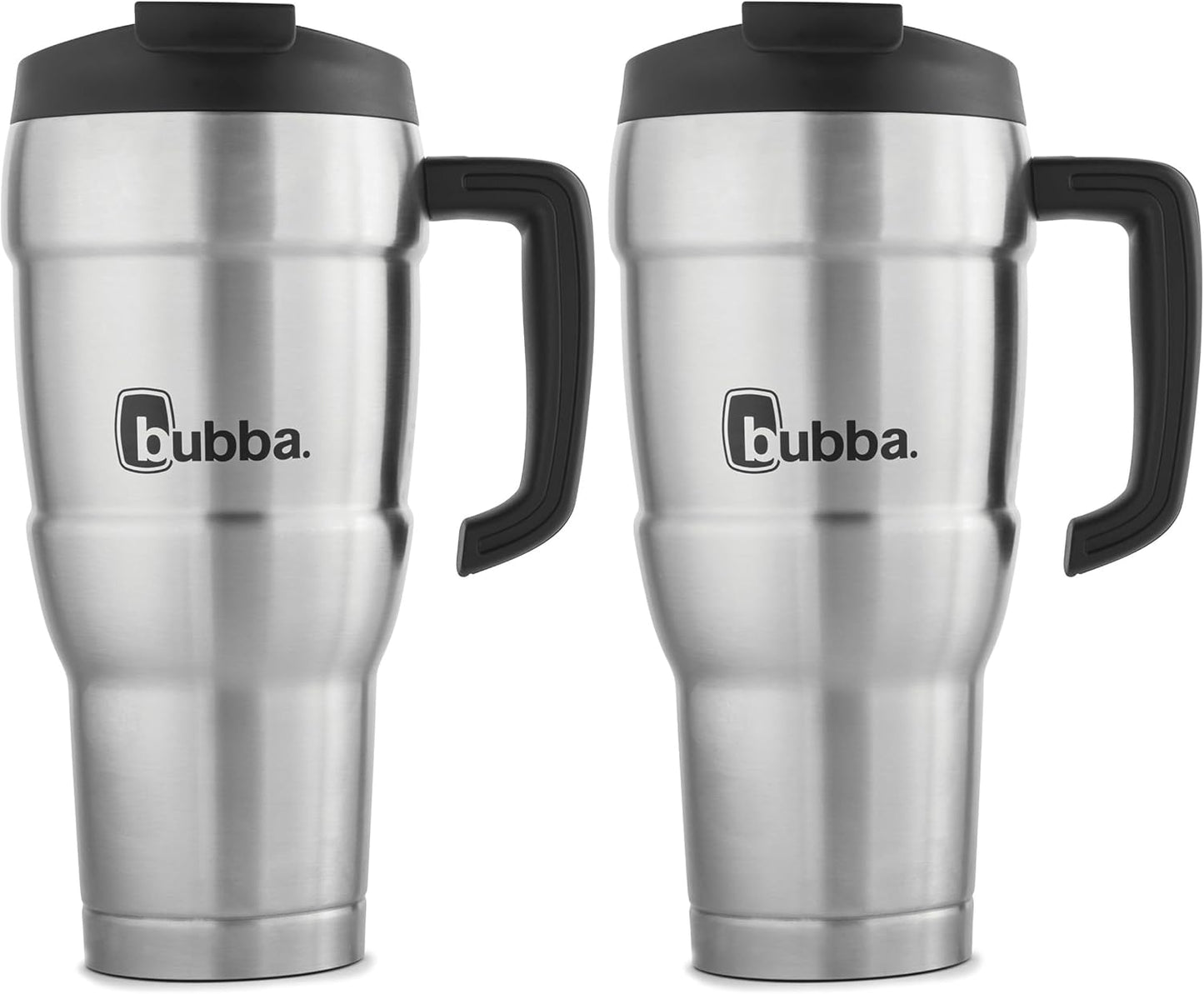 Bubba HERO Vacuum-Insulated Stainless Steel Travel Mug with Handle, 18 oz, Gunmetal