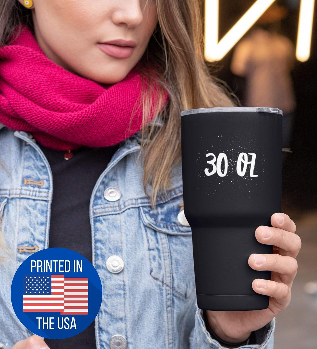Keep Calm And Let The Hotel Desk Clerk Handle It Tumbler Funny Coworker Gift Office Gag Insulated Cup With Lid Black 30 Oz