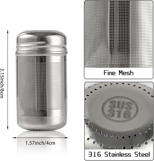 316L Stainless Steel Fruit Infuser for Water Bottles & Pitchers,BPA-Free Plastic-Free,Hot/Cold Safe Dishwasher Safe(2-Pack)