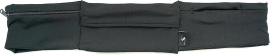 3 Pocket Adjustable Running Belt Waist Pack, Fanny Pack For Working Out With Sweat Resistant Backing, Holds All iPhone Models
