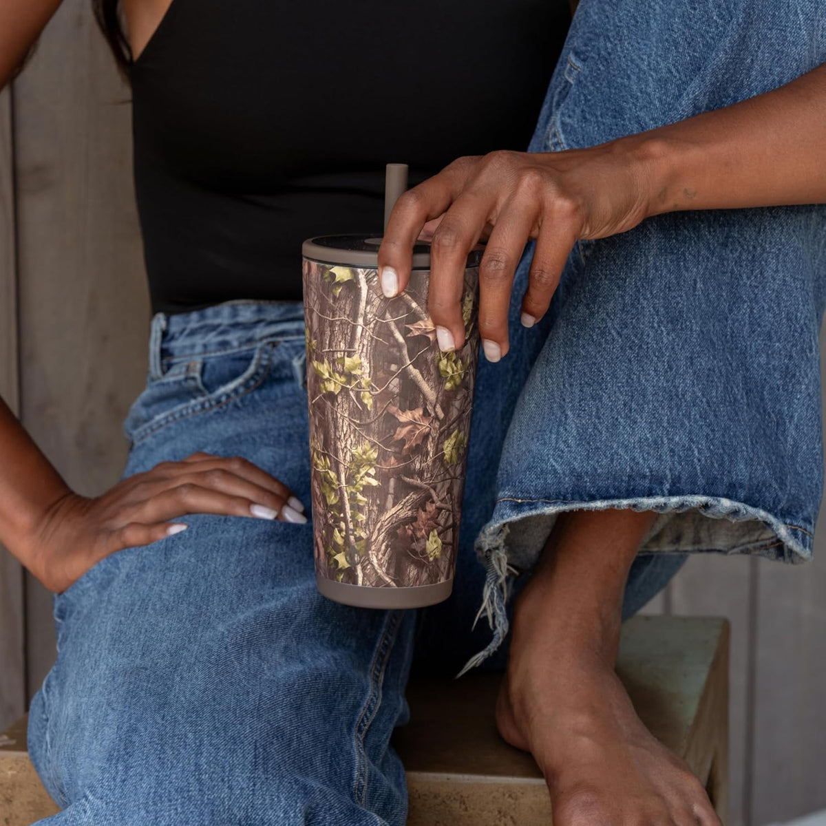 Everyday Tumbler 20 oz, Ceramic-Lined Straw Cup, Rodeo