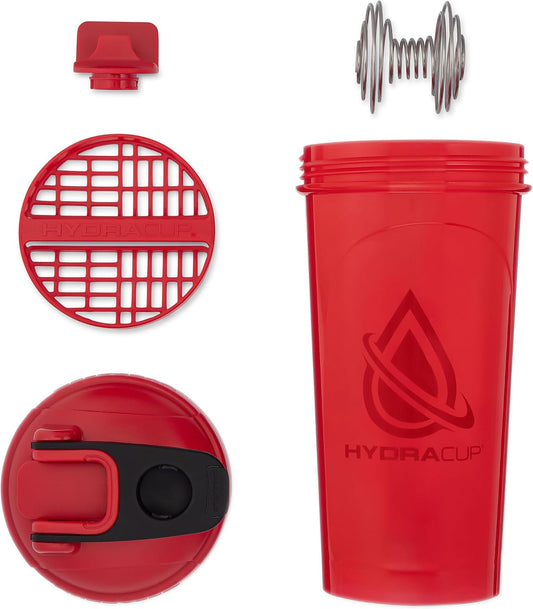 2 Pack 28oz Protein Shaker Bottles, Barbell Blender Wire Mixer