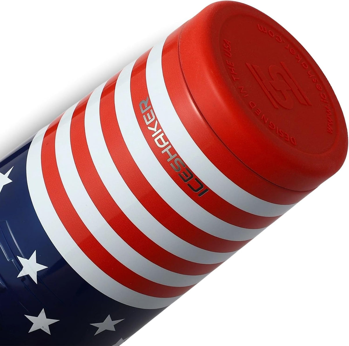 Insulated Stainless Steel Shaker Bottle | 26oz, Bomber | Cold for 30+ Hours | Insulated Cup with Twist-on Agitator | Odor-Free Bottle for Protein Shakes, Water, Smoothies, Cocktails