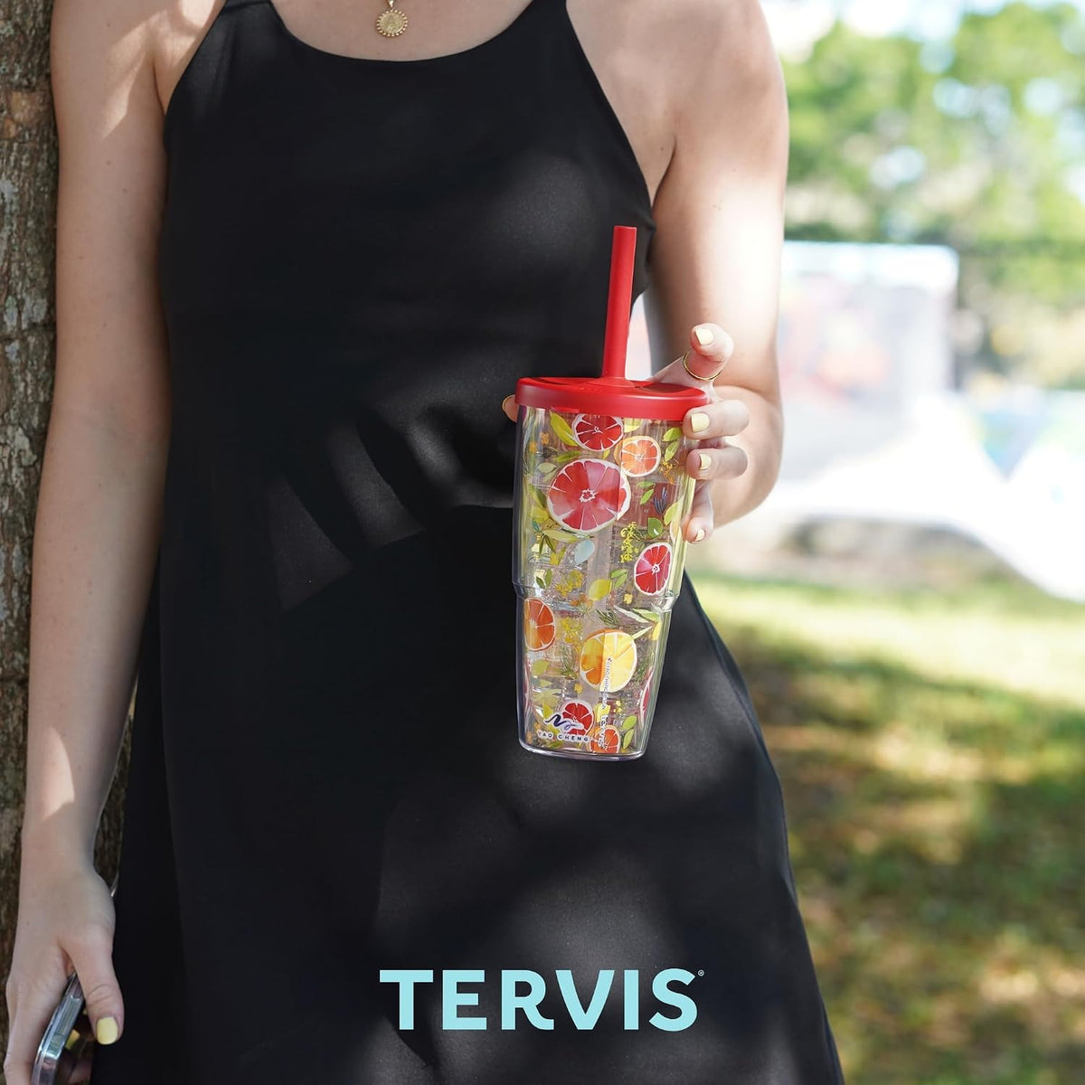 Tervis Venture Lite Pickleball - Spike Dink Ace Made in USA Double Walled Insulated Tumbler Travel Cup Keeps Drinks Cold & Hot, 24oz Water Bottle, Classic