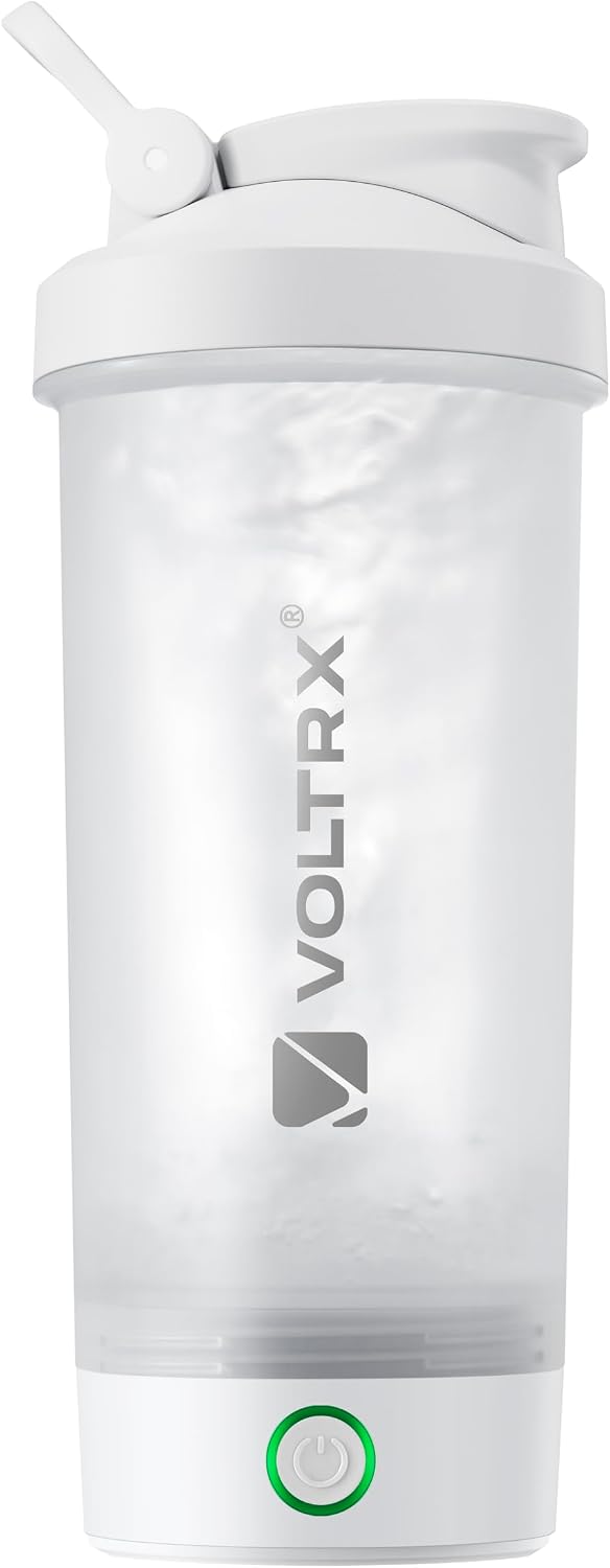 Protein Shaker Bottle, Merger USB C Rechargeable Electric Protein Shake Mixer, Shaker Cups for Protein Shakes and Meal Replacement Shakes, BPA Free, 24oz