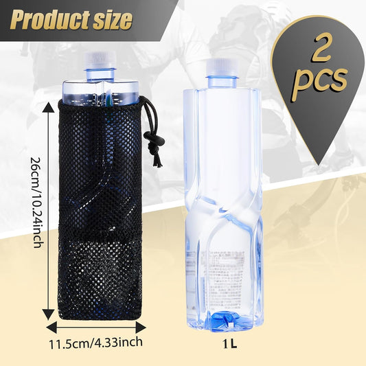 2 Pcs Water Bottle Holder for Backpack Water Bottle Attachment