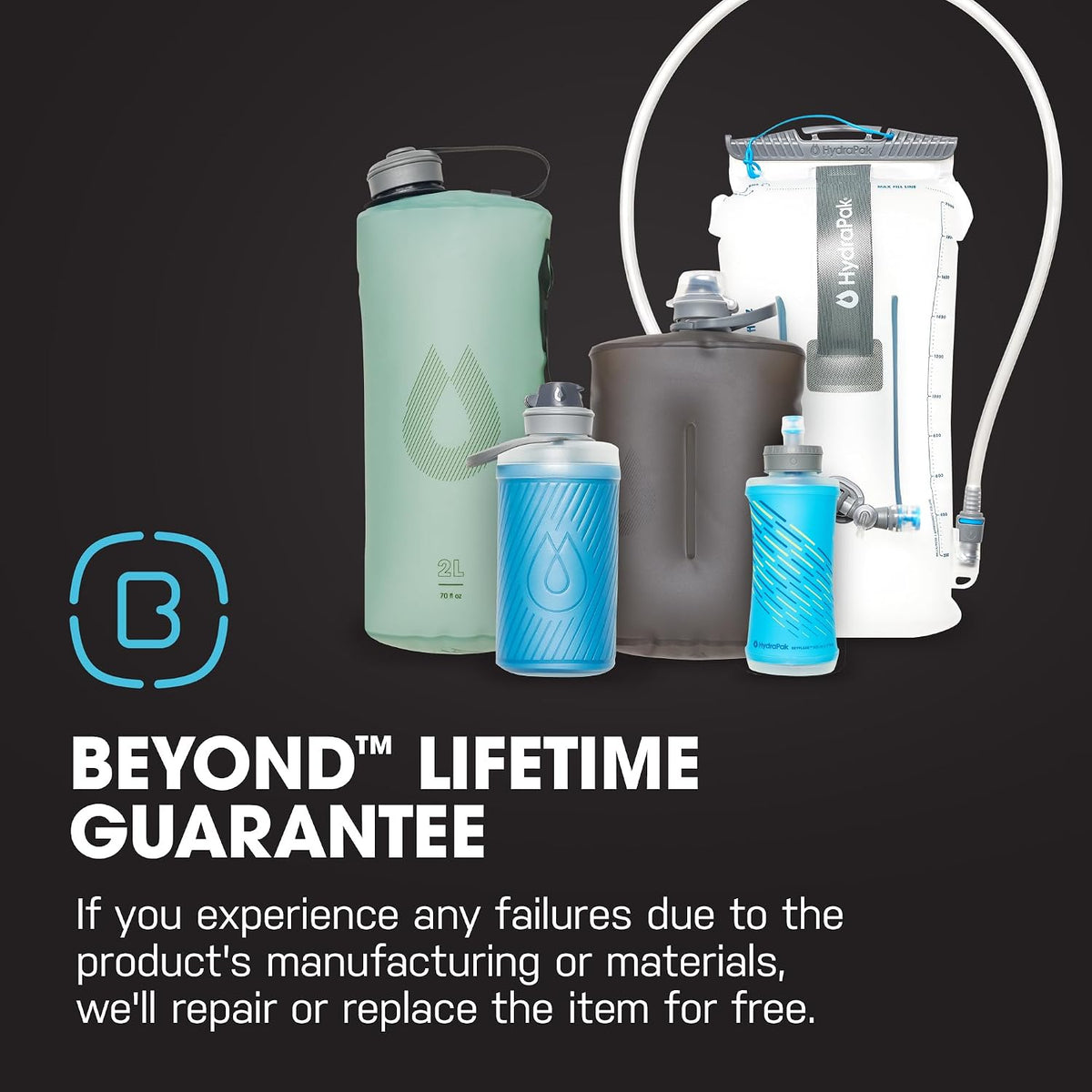SoftFlask Collapsible Nutrition Flask 2-Pack (250ml, Malibu)