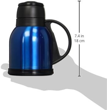 moJOEmo Wide Base Vacuum Travel Mug 22 ounces (Aqua)
