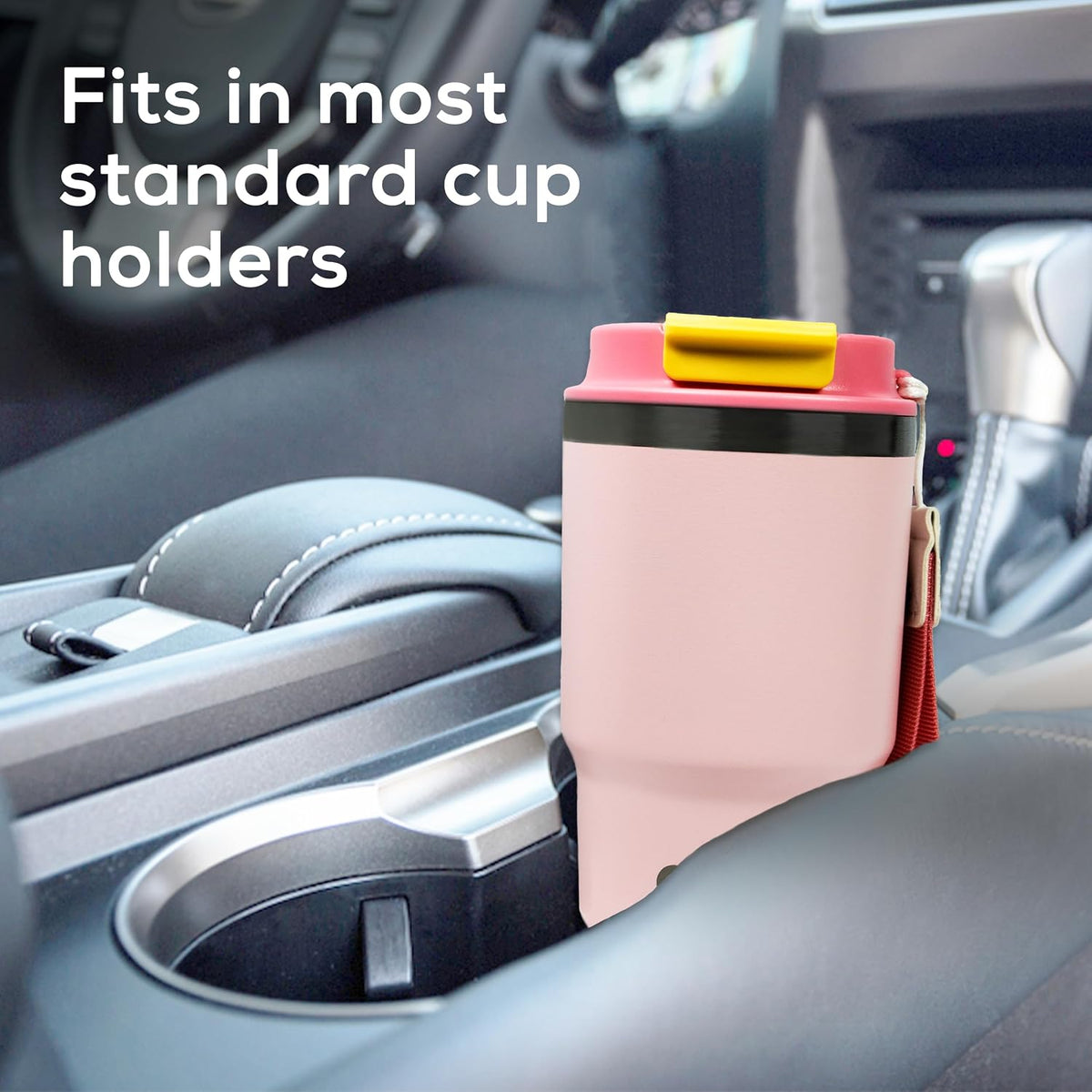 16oz Travel Tumbler - Double Wall Vacuum Insulated Tumbler with Lid & Straw - Leakproof Stainless Steel Tumbler Cup for Water, Iced Tea or Coffee, Smoothie, Cold & Hot Drinks, Sports, Work, Car & Gym