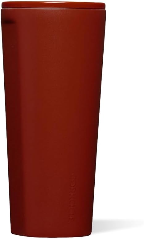 Classic Tumbler 24 oz Triple Insulated, Cacao | Cold Up to 9 Hours, Hot Up to 3 Hours, Triple Insulated, Sliding Lid, Cupholder Friendly, Non-Slip Bottom