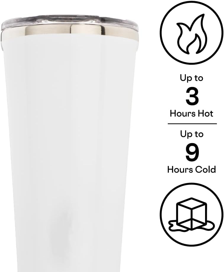Classic Tumbler 24 oz Triple Insulated, Cacao | Cold Up to 9 Hours, Hot Up to 3 Hours, Triple Insulated, Sliding Lid, Cupholder Friendly, Non-Slip Bottom