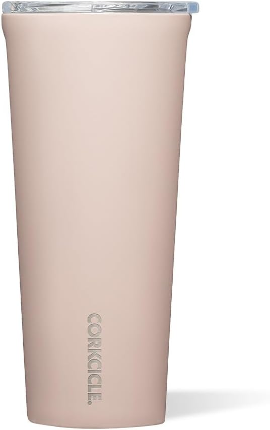 Classic Tumbler 24 oz Triple Insulated, Cacao | Cold Up to 9 Hours, Hot Up to 3 Hours, Triple Insulated, Sliding Lid, Cupholder Friendly, Non-Slip Bottom