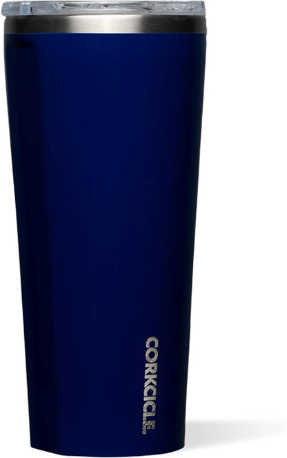 Classic Tumbler 24 oz Triple Insulated, Cacao | Cold Up to 9 Hours, Hot Up to 3 Hours, Triple Insulated, Sliding Lid, Cupholder Friendly, Non-Slip Bottom