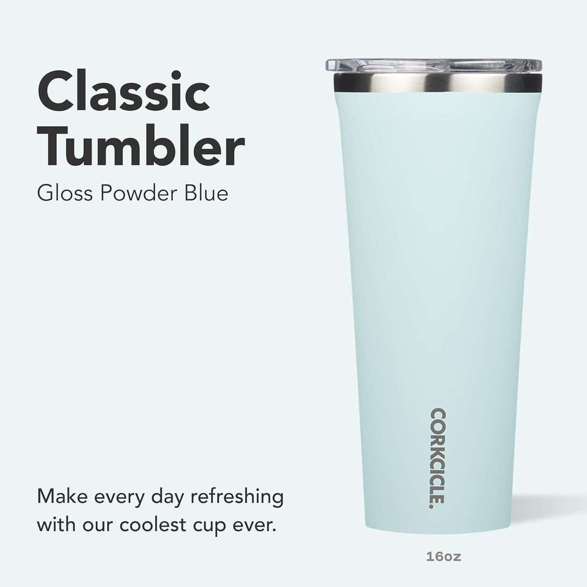 Classic Tumbler 24 oz Triple Insulated, Cacao | Cold Up to 9 Hours, Hot Up to 3 Hours, Triple Insulated, Sliding Lid, Cupholder Friendly, Non-Slip Bottom