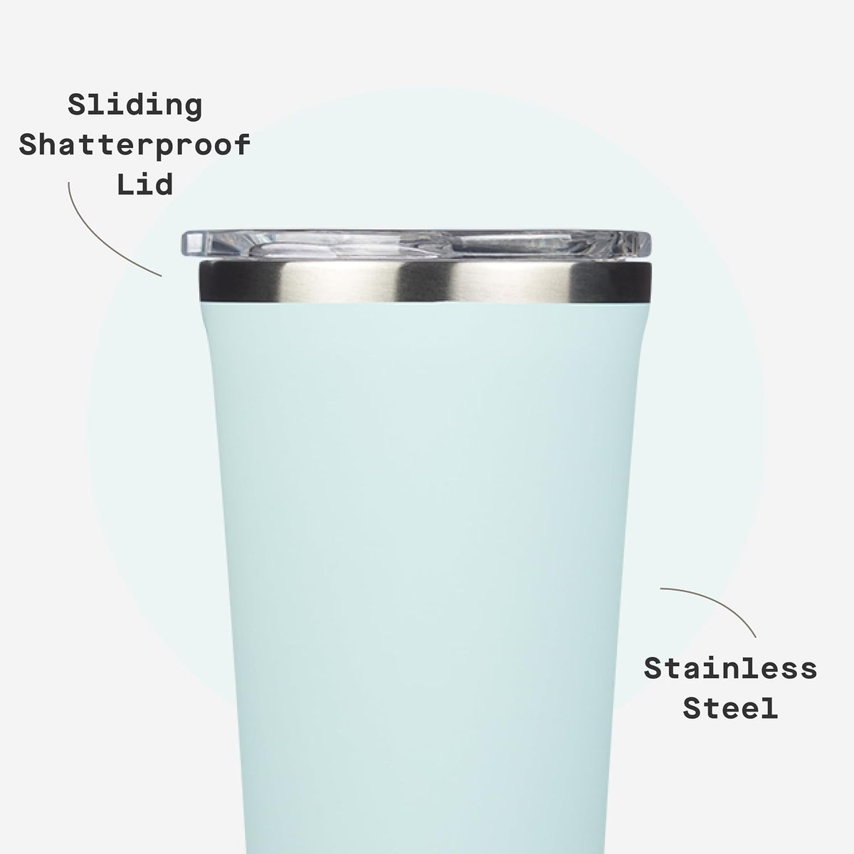 Classic Tumbler 24 oz Triple Insulated, Cacao | Cold Up to 9 Hours, Hot Up to 3 Hours, Triple Insulated, Sliding Lid, Cupholder Friendly, Non-Slip Bottom