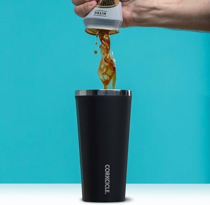 Classic Tumbler 24 oz Triple Insulated, Cacao | Cold Up to 9 Hours, Hot Up to 3 Hours, Triple Insulated, Sliding Lid, Cupholder Friendly, Non-Slip Bottom