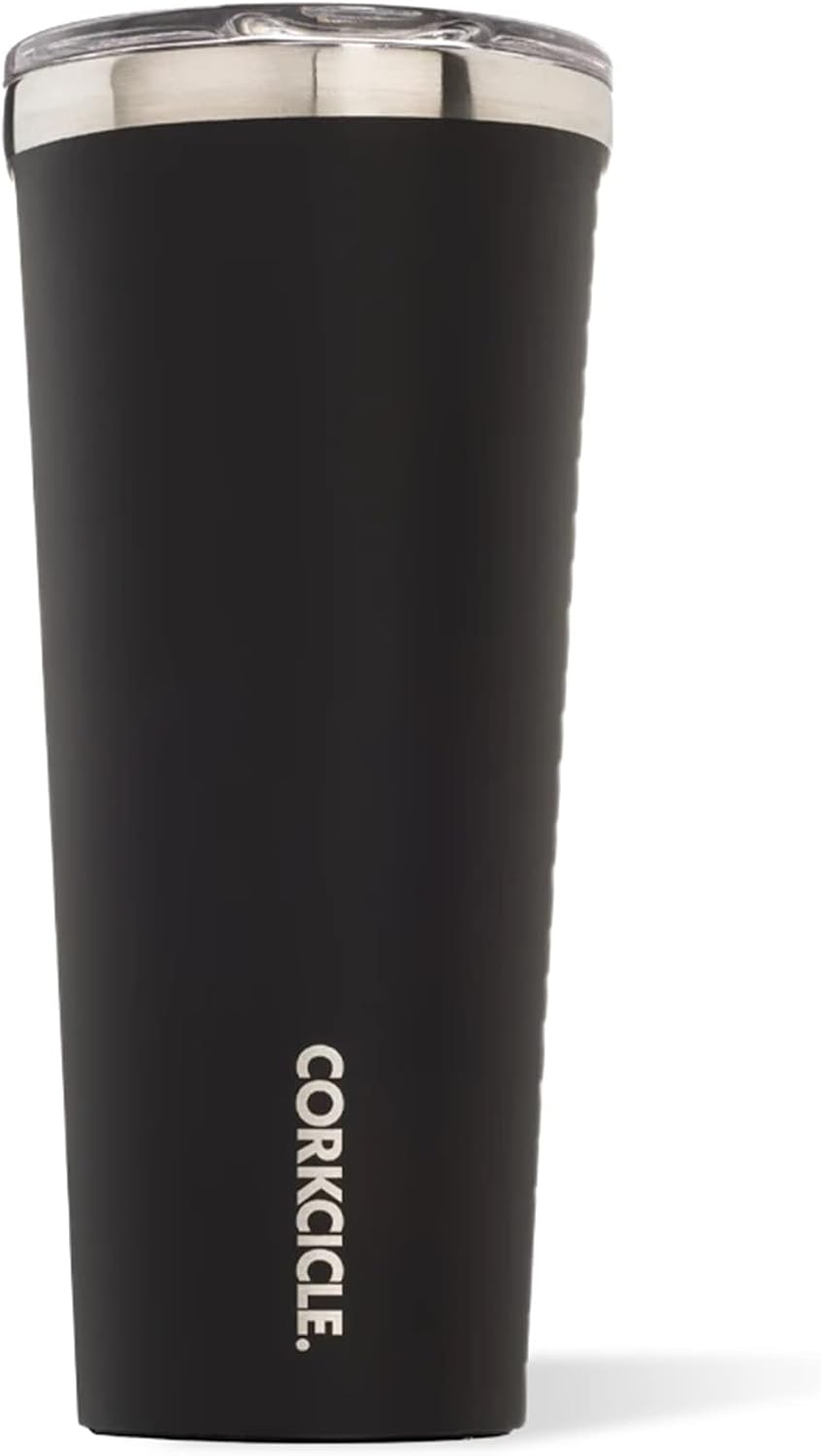 Classic Tumbler 24 oz Triple Insulated, Cacao | Cold Up to 9 Hours, Hot Up to 3 Hours, Triple Insulated, Sliding Lid, Cupholder Friendly, Non-Slip Bottom