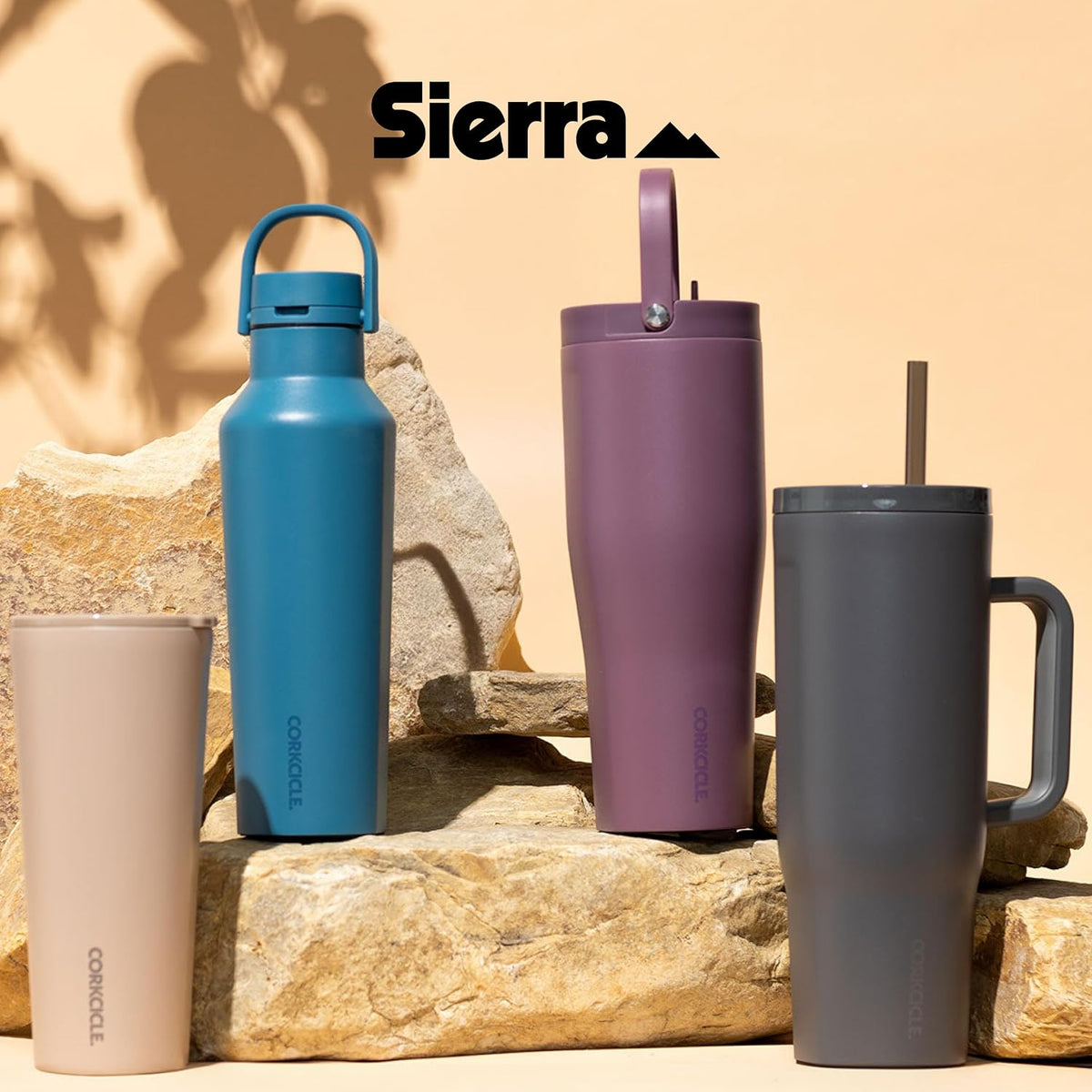 Classic Tumbler 24 oz Triple Insulated, Cacao | Cold Up to 9 Hours, Hot Up to 3 Hours, Triple Insulated, Sliding Lid, Cupholder Friendly, Non-Slip Bottom