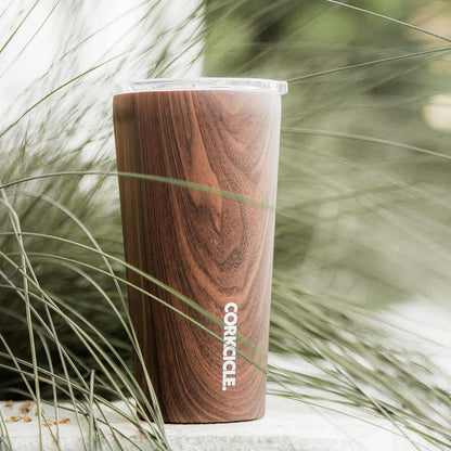Classic Tumbler 24 oz Triple Insulated, Cacao | Cold Up to 9 Hours, Hot Up to 3 Hours, Triple Insulated, Sliding Lid, Cupholder Friendly, Non-Slip Bottom