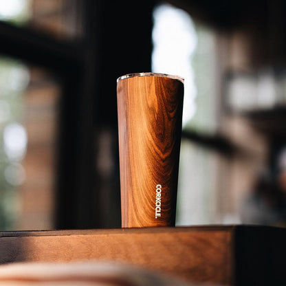 Classic Tumbler 24 oz Triple Insulated, Cacao | Cold Up to 9 Hours, Hot Up to 3 Hours, Triple Insulated, Sliding Lid, Cupholder Friendly, Non-Slip Bottom
