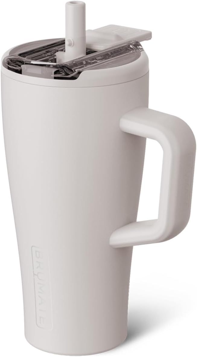 Era Flip 30oz Tumbler with 100% Leakproof Covered Straw Lid | Hygienic Covered Straw | Insulated Stainless Steel Water Bottle with Handle | Cup Holder Friendly | BPA-Free (Sage)