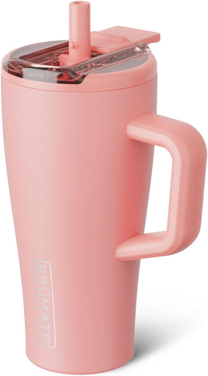 Era Flip 30oz Tumbler with 100% Leakproof Covered Straw Lid | Hygienic Covered Straw | Insulated Stainless Steel Water Bottle with Handle | Cup Holder Friendly | BPA-Free (Sage)