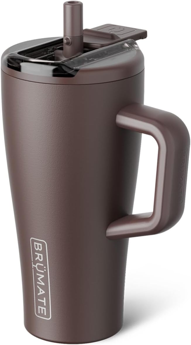 Era Flip 30oz Tumbler with 100% Leakproof Covered Straw Lid | Hygienic Covered Straw | Insulated Stainless Steel Water Bottle with Handle | Cup Holder Friendly | BPA-Free (Sage)