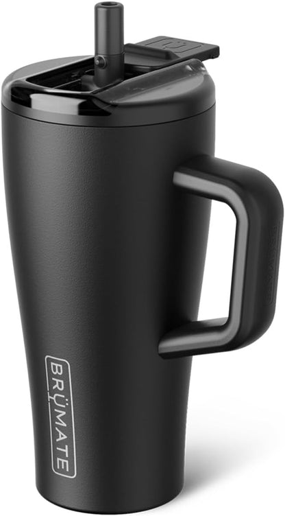 Era Flip 30oz Tumbler with 100% Leakproof Covered Straw Lid | Hygienic Covered Straw | Insulated Stainless Steel Water Bottle with Handle | Cup Holder Friendly | BPA-Free (Sage)