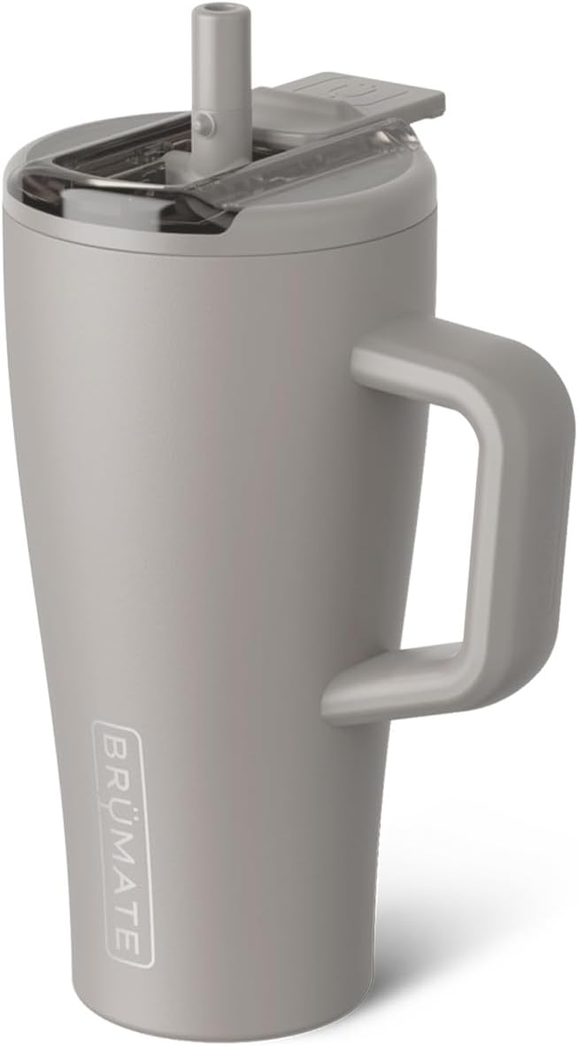 Era Flip 30oz Tumbler with 100% Leakproof Covered Straw Lid | Hygienic Covered Straw | Insulated Stainless Steel Water Bottle with Handle | Cup Holder Friendly | BPA-Free (Sage)