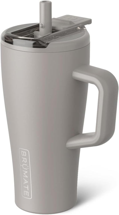 Era Flip 30oz Tumbler with 100% Leakproof Covered Straw Lid | Hygienic Covered Straw | Insulated Stainless Steel Water Bottle with Handle | Cup Holder Friendly | BPA-Free (Sage)