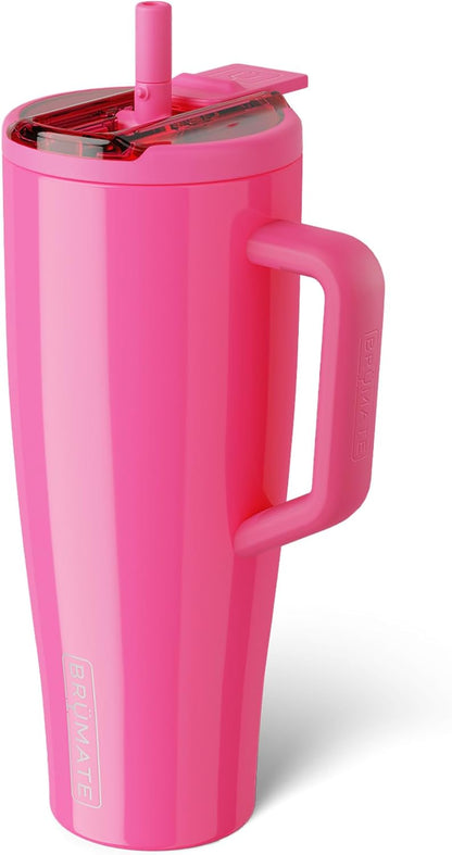 Era Flip 30oz Tumbler with 100% Leakproof Covered Straw Lid | Hygienic Covered Straw | Insulated Stainless Steel Water Bottle with Handle | Cup Holder Friendly | BPA-Free (Sage)
