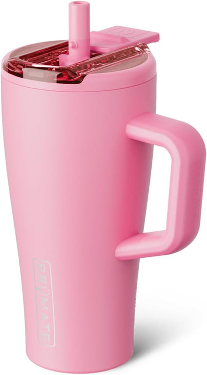 Era Flip 30oz Tumbler with 100% Leakproof Covered Straw Lid | Hygienic Covered Straw | Insulated Stainless Steel Water Bottle with Handle | Cup Holder Friendly | BPA-Free (Sage)