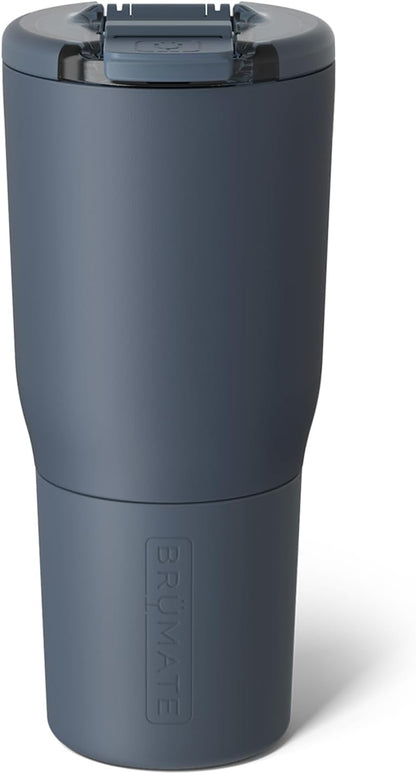 Nav 25oz Insulated Travel Tumbler, Dune | 100% Leakproof BevLock Lid, Insulated Stainless Steel, Locking Flip Lid, Silicone Sleeve, 4+ Hrs Hot
