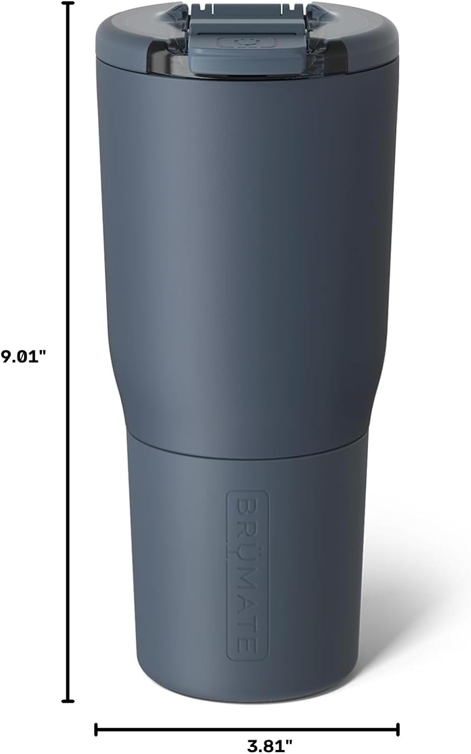 Nav 25oz Insulated Travel Tumbler, Dune | 100% Leakproof BevLock Lid, Insulated Stainless Steel, Locking Flip Lid, Silicone Sleeve, 4+ Hrs Hot