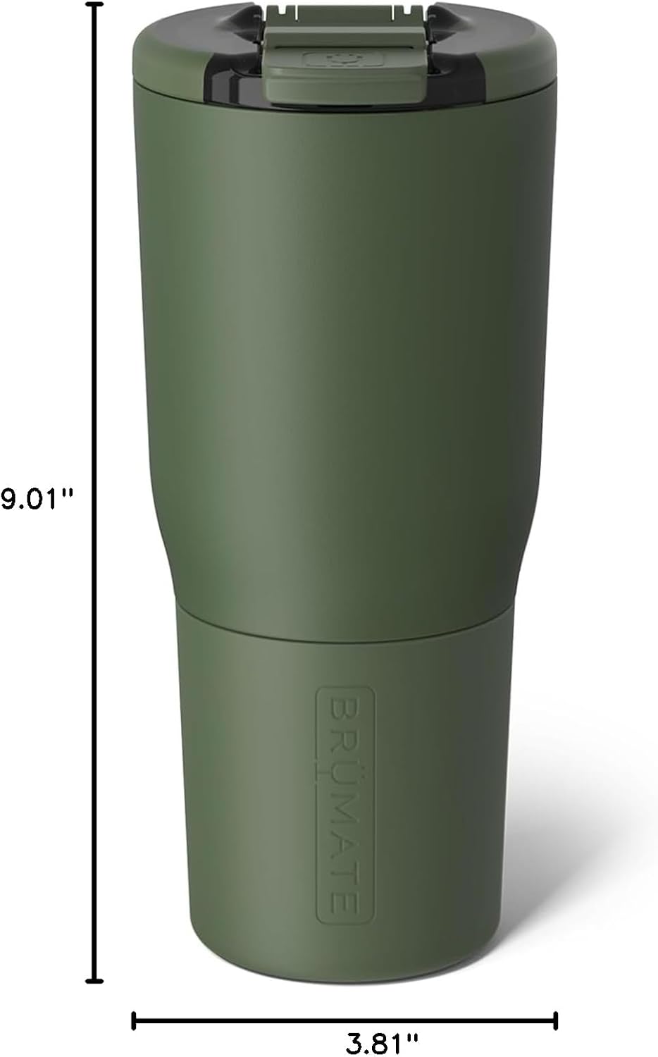 Nav 25oz Insulated Travel Tumbler, Dune | 100% Leakproof BevLock Lid, Insulated Stainless Steel, Locking Flip Lid, Silicone Sleeve, 4+ Hrs Hot