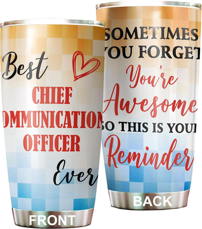 Best Lacrosse Coach Ever Tumbler Stainless Steel 20oz, Office Gifts Women Men Work Friends Coworker, Driking Coffee Cup For Birthday Christmas - Colors L