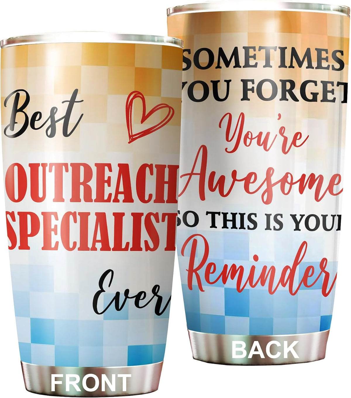 Best Lacrosse Coach Ever Tumbler Stainless Steel 20oz, Office Gifts Women Men Work Friends Coworker, Driking Coffee Cup For Birthday Christmas - Colors L