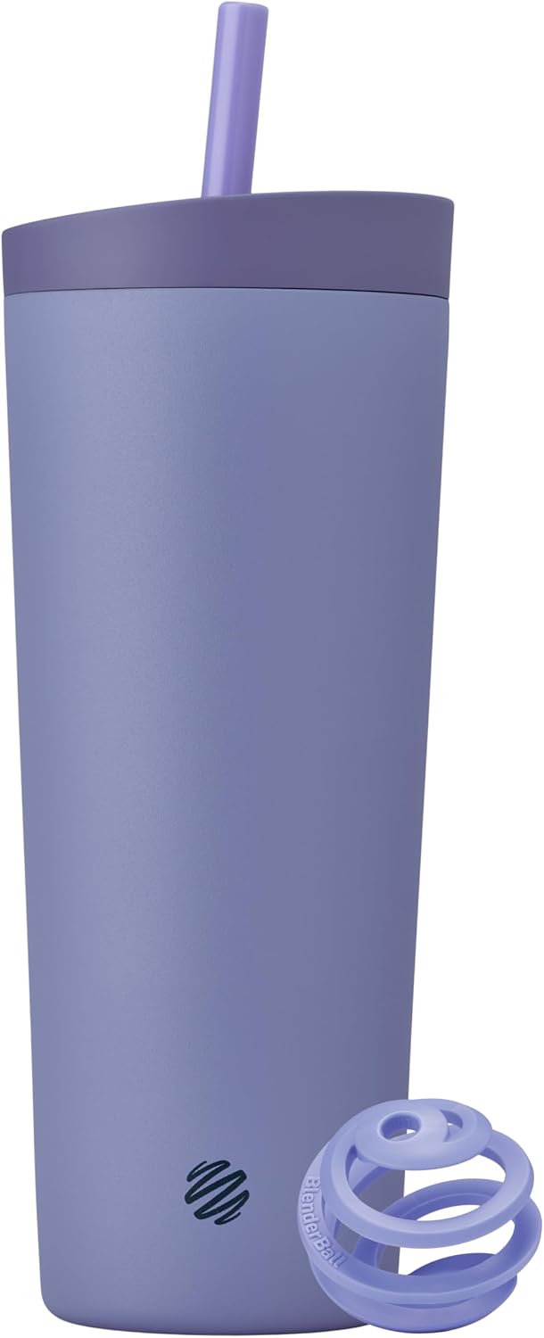 Tumbler 2-in-1 Stainless Steel Shaker Bottle 24 oz, Moon Mist