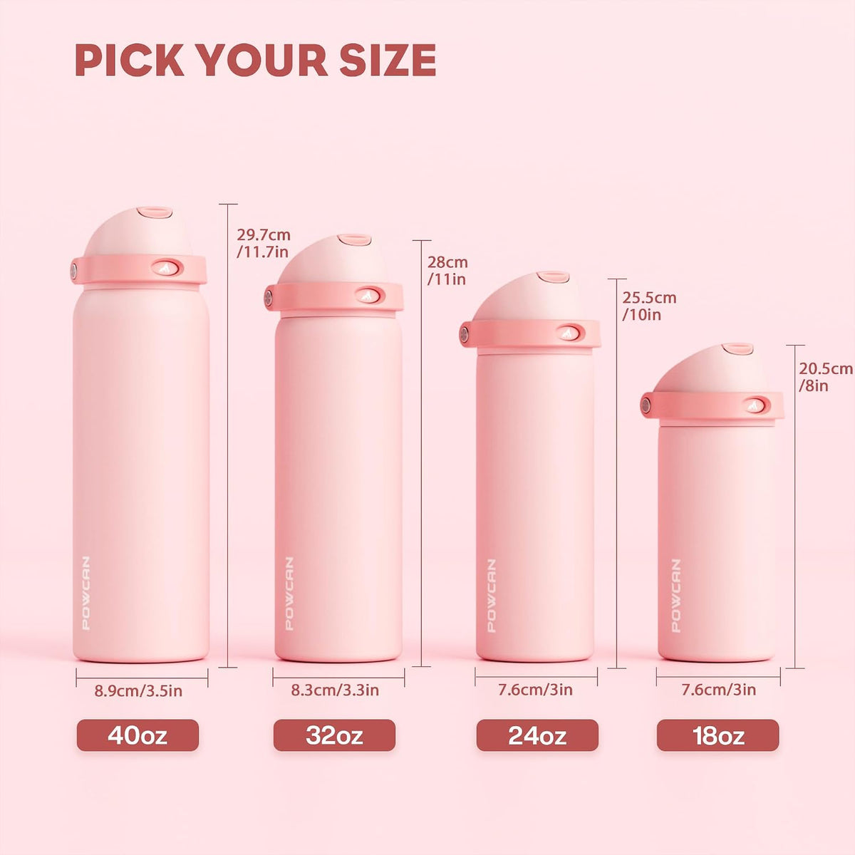 24 oz Travel Water Bottle: 2-in-1 Push-Button Spout & Quick-Flip Straw, Leakproof, Cold 24Hrs, Fits Car Cup Holder, Stainless Steel Cup for Sports, School, Commute, Camping (Mouse's Mischief) - Colors A