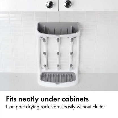 Baby Bottle Drying Rack with Drain Board, Portable Drying Rack