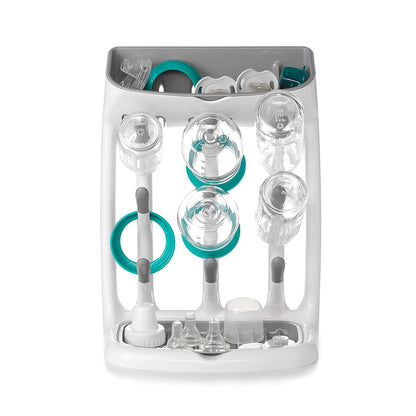Baby Bottle Drying Rack with Drain Board, Portable Drying Rack