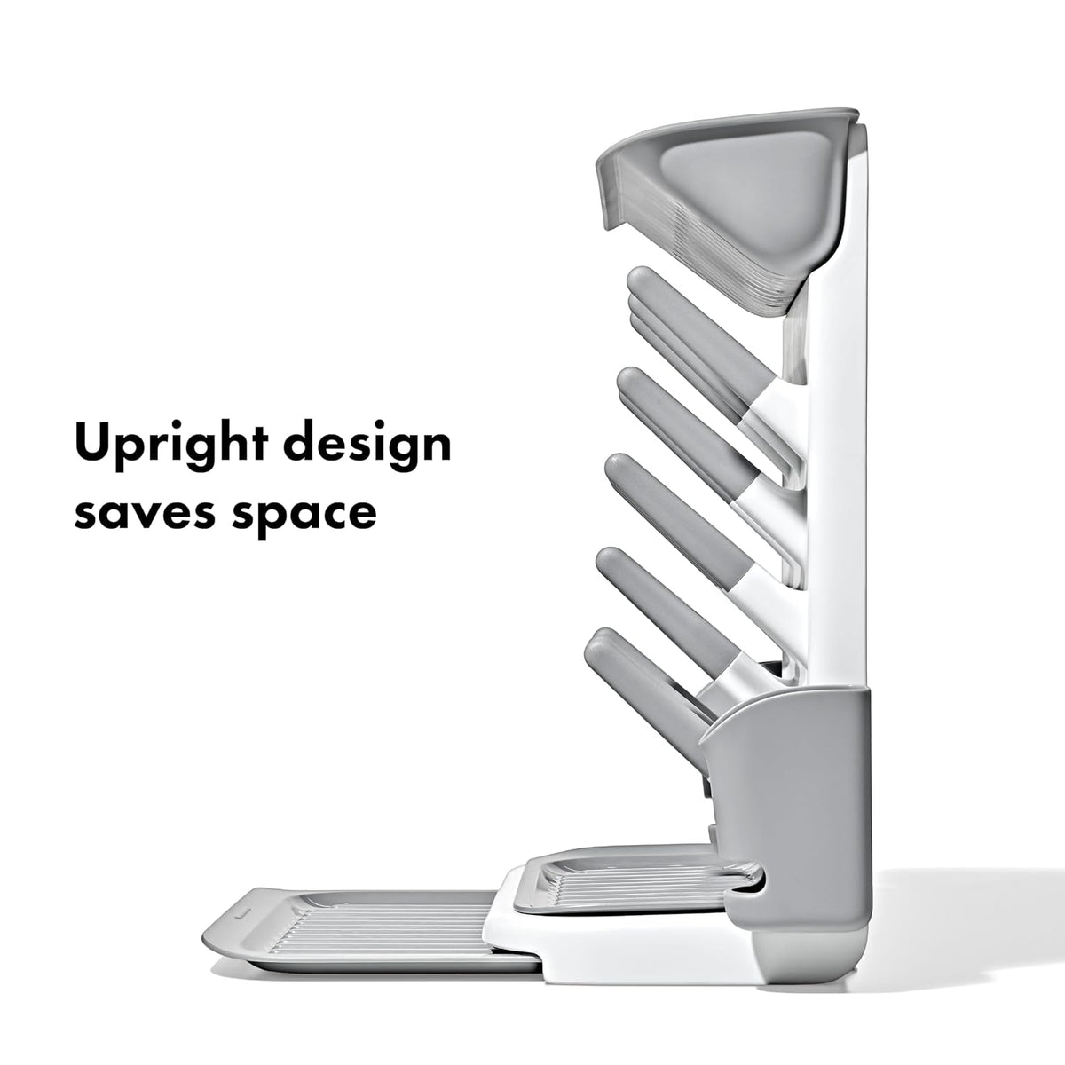 Baby Bottle Drying Rack with Drain Board, Portable Drying Rack