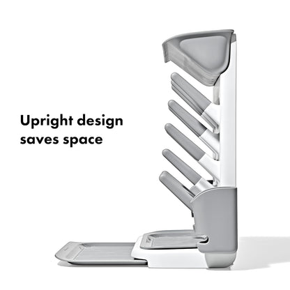 Baby Bottle Drying Rack with Drain Board, Portable Drying Rack
