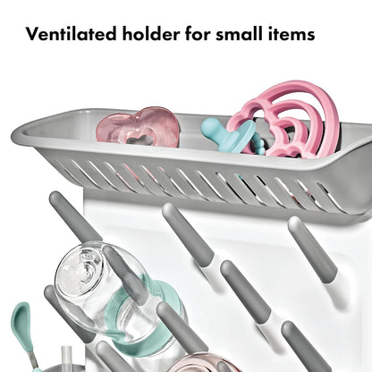 Baby Bottle Drying Rack with Drain Board, Portable Drying Rack