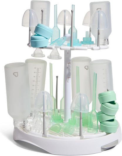 ® High Capacity Drying Rack for Baby Bottles and Accessories, White