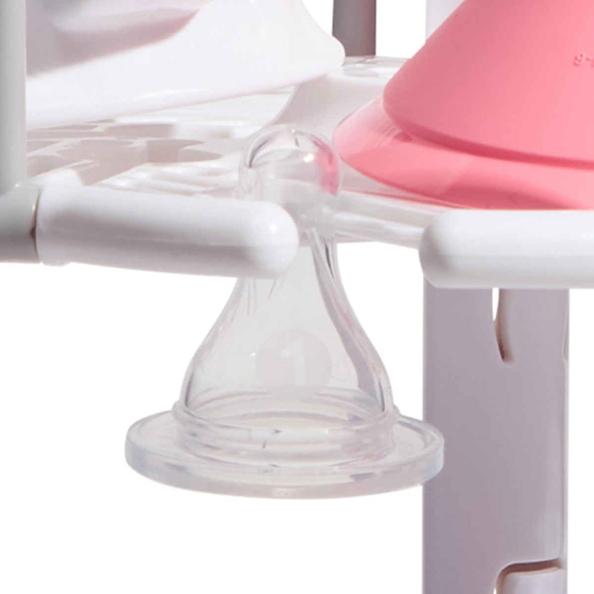® High Capacity Drying Rack for Baby Bottles and Accessories, White